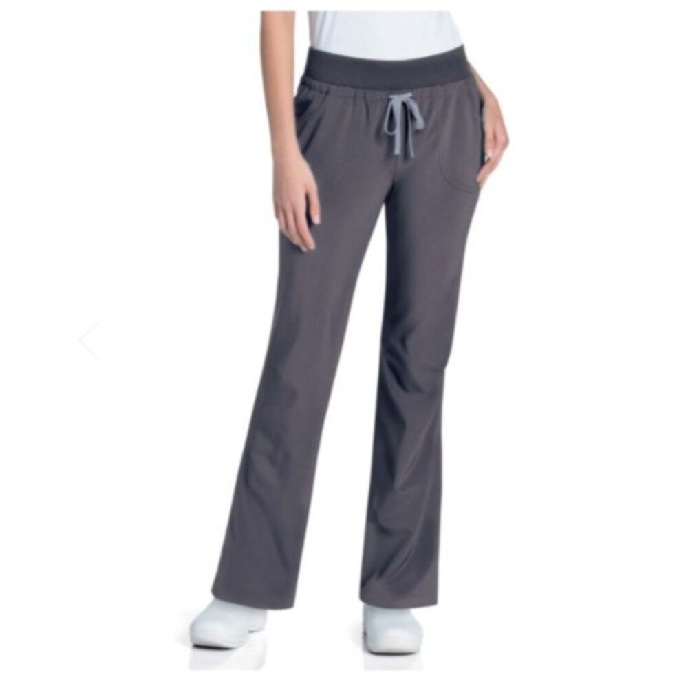 Urbane Performance Women’s 9317 Dark Grey Convertible Knit Scrub Pant Size XL